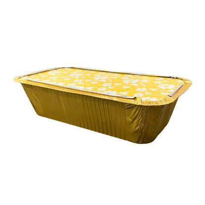Aluminum Golden Foil Container