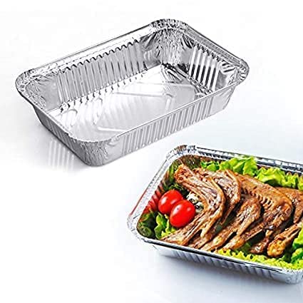 Aluminium Silver Foil Container
