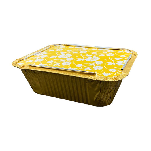Aluminum Golden Foil Container