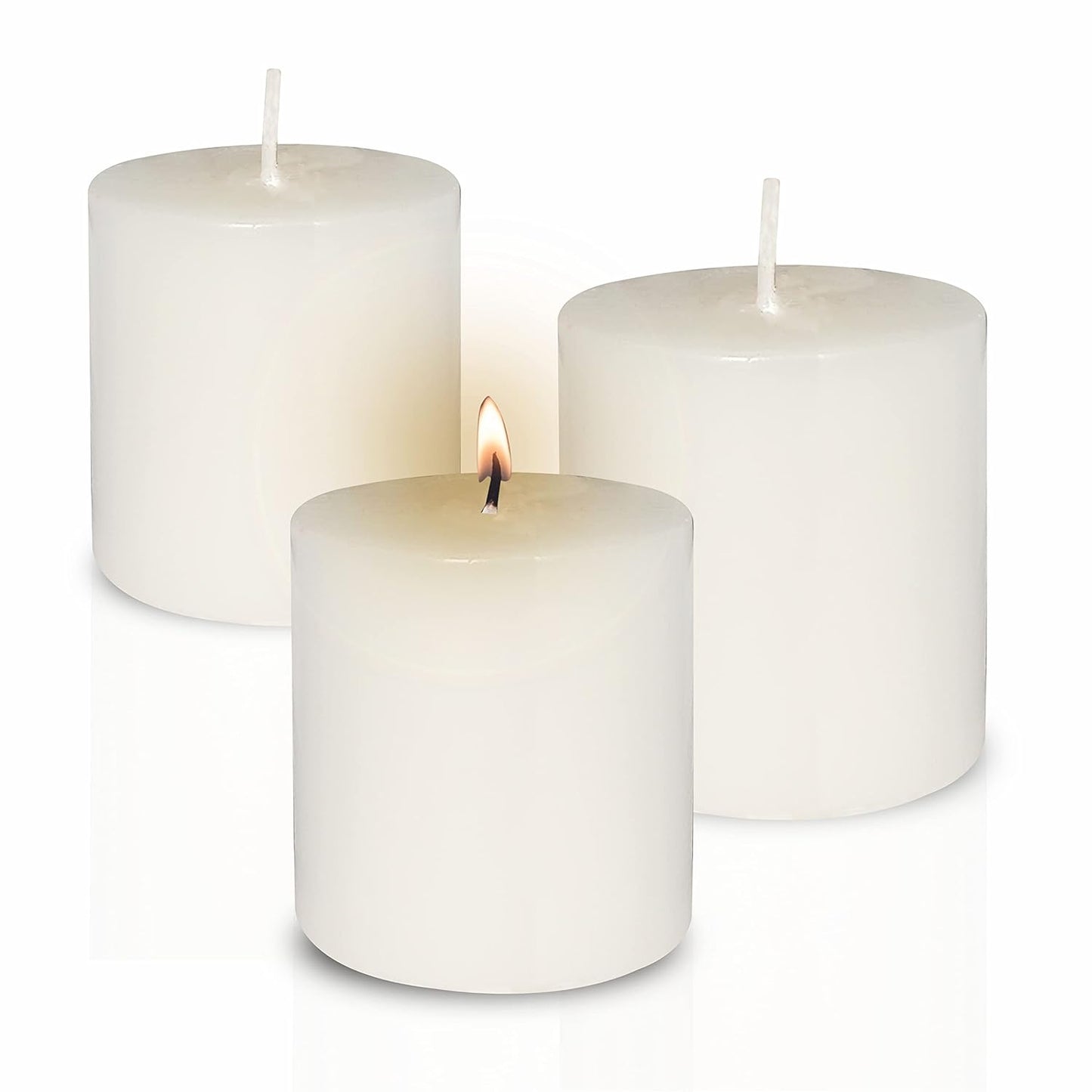 White Pillar (unscented Candles)